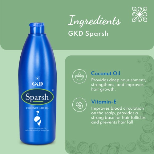 GKD Sparsh Coconut Hair Oil